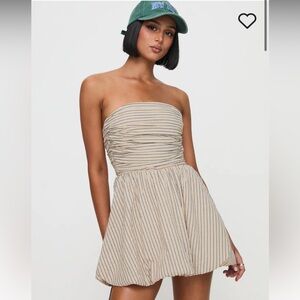 Quinette Strapless Bubble Dress